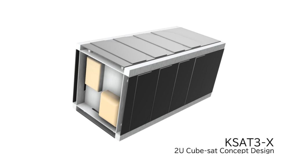 KSAT3-X 2U Cube-sat Concept Design